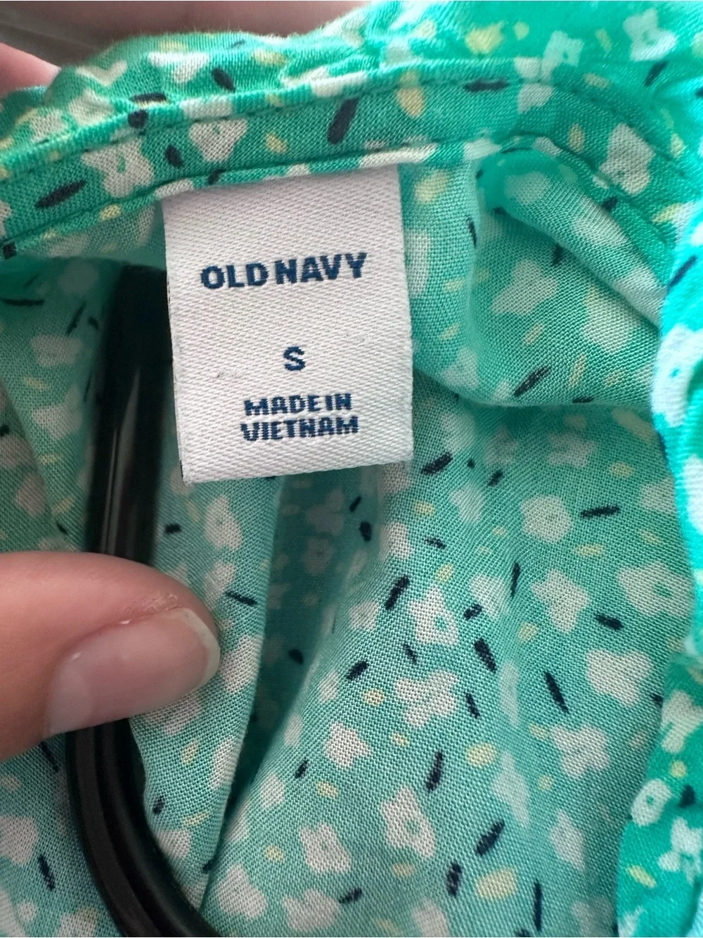 Old Navy small Floral Maxi Dress with Ruffle Front